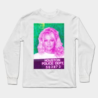 Pamela Anderson Mugshot Long Sleeve T-Shirt